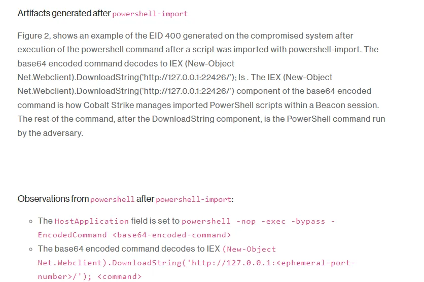 Figure 65: CrowdStrike Blog: Getting the Bacon from the Beacon